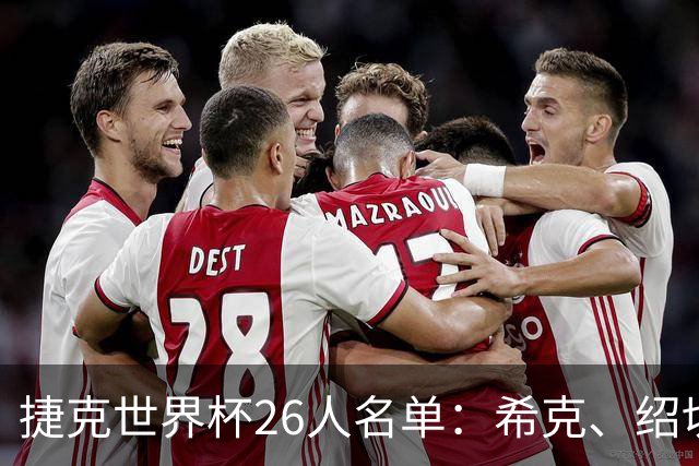 捷克世界杯26人名单：希克、绍切克、克雷伊奇在列，金斯基无缘